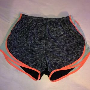 NEON NIKE RUNNING SHORTS